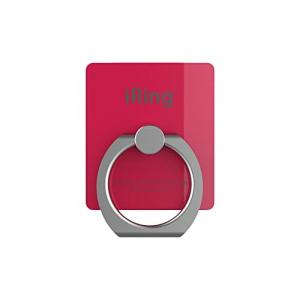 AAUXX iRing スマホ落下防止 セーフティグリップ＆ポータブルスタンド  マゼンダ