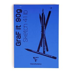 クレールフォンテーヌ メモ帳 スケッチブック クロッキーA6ホワイトペーパー 80枚 無地 ア