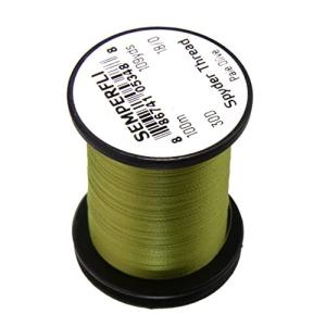 ティムコ センパーフライ スパイダースレッド 18/0 ペールオリーブ