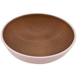 正和 Showa issoecco 木目 樹脂 ラウンド プレート S ピンク クリーンコート 電子レンジ 食洗器対応 日本製 軽い