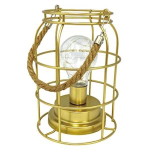 ZIP CORPORATION 電飾 インテリア装飾 ランタンライト 電池 おしゃれ アンティーク調 レトロ LED アイアンライト 屋