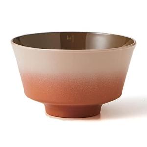 竹中 お椀 OWAN オワン 角 グラデーション レッド 11.6×6.8cm