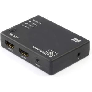 ラトックシステム 4K60Hz対応 4入力1出力 HDMI切替器 RS-HDSW41-4KZA
