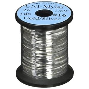 ティムコ フライマテリアル UNIマイラー #16 1/69 ゴールド/シルバー 62021407160