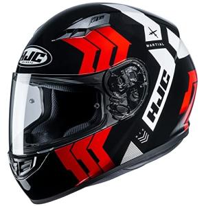 HJC HELMETS バイクヘルメット フルフェイス BLACK/RED  CS-15 MARTIAL HJH212