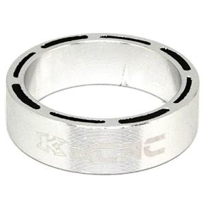 KCNC 自転車 軽量 ヘッド スペーサー SLS OS シルバー 10MM 506065