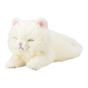 りぶはあと マスコット くたっとびより シロネコ  ぬいぐるみ 小さい 97107-11