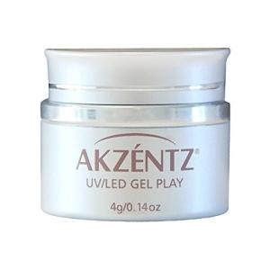 AKZENTZ カラージェル ジェルプレイ グリッツ 24Kゴールドリーフ 4g UV/LED対応