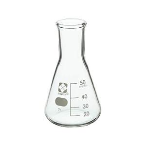 柴田科学 三角フラスコ 目安目盛付 50mL 10入