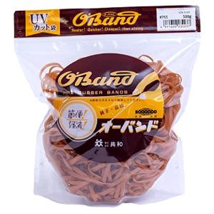 輪ゴム オーバンド #765  アメ色 太い幅 業務用 徳用 包装 ゴムバンド 全サイズ73 共和