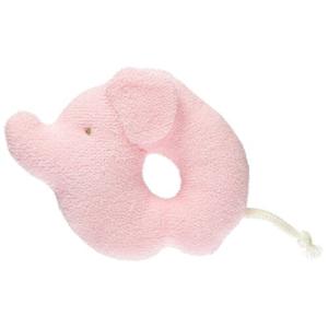 シンク ビー キャラメル 知育玩具 ゾウ ピンク フリー 32 パイル 44-71813