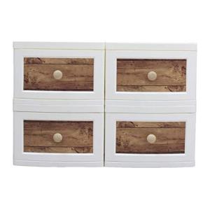 ILC 着せ替えできるヴィンテージチェスト アンティークブラウン 23×34×49cm LB-104-ABR