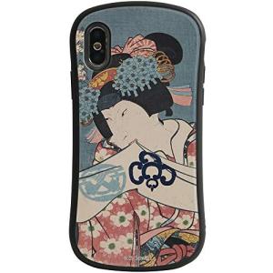 グランサンク 浮世絵シリーズ i select iPhone XS/X 対応ケース muk-02-mono12