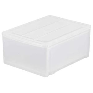 サンカ 収納ケース ナチュラ グローブ クローゼット 23 クリア W390XD540XH225 NGBC-23CL