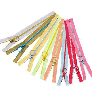 Y.K.K コンビファスナー20cm 8色セット 3VSC20-8MIX