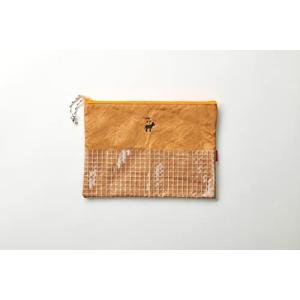 レップ  フラットポーチ  ベージュ  エンベロープシリーズ 504109
