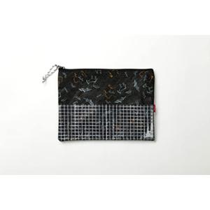 レップ  フラットポーチ  ブラック  エンベロープシリーズ 504116