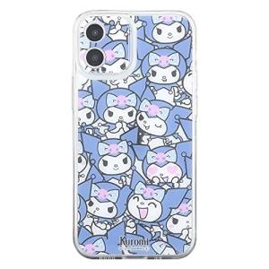 グルマンディーズ サンリオキャラクターズ IIIIfit Crystal Shell iPhone12 mini対応ケース クロミ SANG-112KU ブ