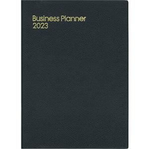 博文館新社 手帳 2023年 B5 ウィークリー ビジネスプランナー 黒 No.67