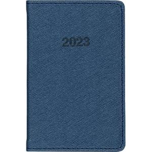 博文館新社 手帳 2023年 ミニ手帳 ブルー No.775