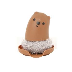 スポンジ キッチン たわし ファイバーたわし ブラシ タワシ キッチン用ブラシ 台所 キッチンタワシ フライパ
