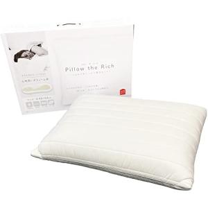 MORIPiLO ピロー ザ リッチ Pillow the Rich 枕 43x63cm キルト 3Dわた 低反発中芯 ホワイト