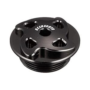 ACCOSSATO オイルフィラーキャップ FP005  ZX-14R/ZRX1200DAEG/ZX-10R/GPZ900R ブラック 400-FP005N