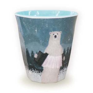 表現社 メラミン食器 コップ SONG/polar bear 日下明 26940