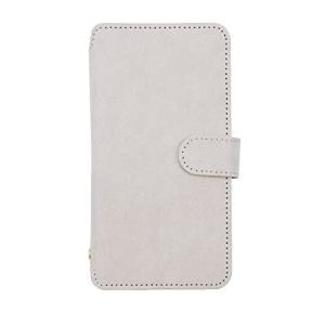 Digio2 ウォッシャブルペーパー 汎用 スマートフォン カバー M グレー Z7760