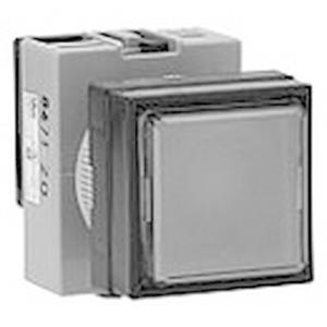 IDEC パイロットライト TWシリーズ 22 角平形  LED照光 AC200/220V UPQW1B26DPW