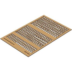 グリーンスタッフワールド 数字セット 4mmサイズ ボール紙 ホビー用素材 GSWD-10632