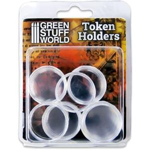グリーンスタッフワールド アクリル製 トークンホルダー 30mm径 16個セット ホビー用アクセサリー GSWD-10596