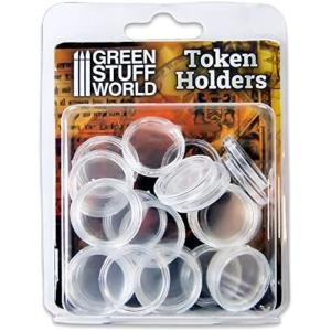 グリーンスタッフワールド アクリル製 トークンホルダー 21mm径 36個セット ホビー用アクセサリー GSWD-10590
