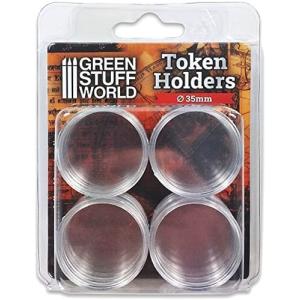 グリーンスタッフワールド アクリル製 トークンホルダー 35mm径 16個セット ホビー用アクセサリー GSWD-10571