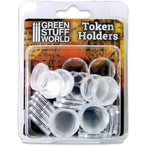 グリーンスタッフワールド アクリル製 トークンホルダー 22mm径 36個セット ホビー用アクセサリー GSWD-10591