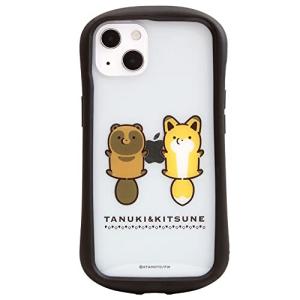 グランサンク タヌキとキツネ i select clear iPhone13 ケース