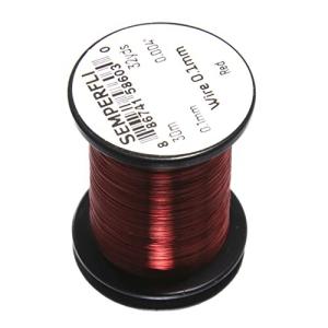 ティムコ センパーフライ ワイヤー 0.1MM レッド
