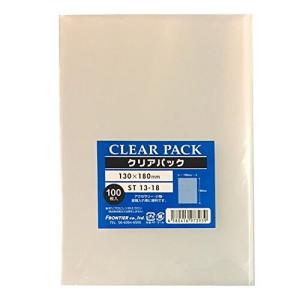 カクケイ OPP袋 クリアパック テープ無し 30ミクロン 1000枚 130×180mm