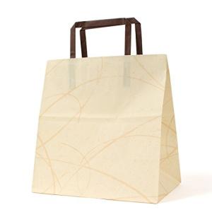 パックタケヤマ 手提げ 紙袋 H平22 ゆうび 50枚 ベージュ XZT60002