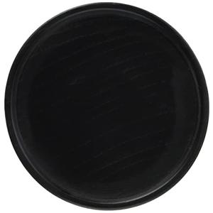 かのりゅう Rev. コースター BK S19-11-3s ブラック Φ9.8×1.5cm 1494809