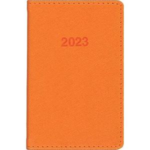博文館新社 手帳 2023年 ミニ手帳 オレンジ No.779
