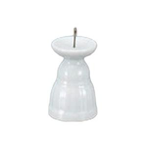 山下工芸 仏具 神具 ローソク立て 白1.5ロー立 5.3cm 794176471