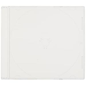 CDケース 5.2mm厚1枚収納スリムCDケース クリア 10個 DVD/ブルーレイにも対応