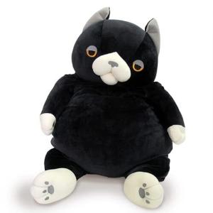 シナダグローバル もちねこ クツシタ  MONE-0880K BK/WH
