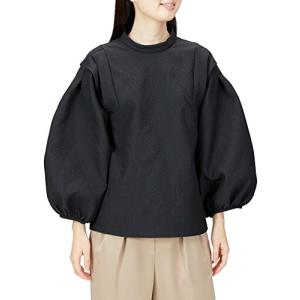 ブラウス ダイヤジャガードブラウス レディース 182303003 ブラック F