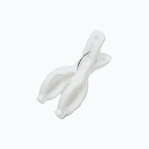 東和産業 洗濯バサミ ネオスール ワイド竿ピンチ ホワイト 約4.4×3.4×9cm 10個入