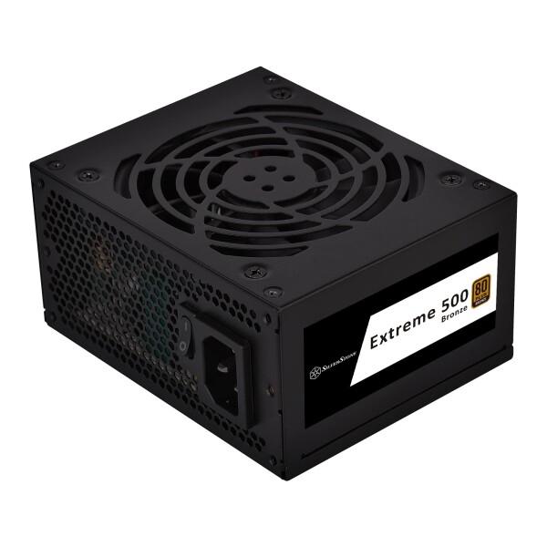 SilverStone 80 PLUS Bronze認証 SFX電源 500W SST-EX500-...