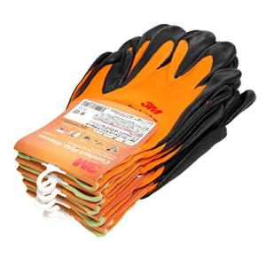 3M スリーエム 作業用手袋 コンフォートグリップグローブ オレンジ Mサイズ 5双パック GLOVE-ORA-M-5P｜しもやな商店