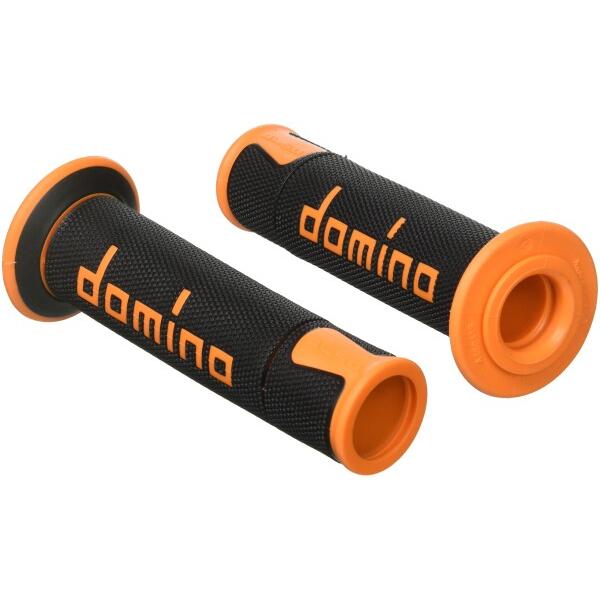 domino(ドミノ) グリップ A450 レーシングタイプ ブラック×オレンジ
