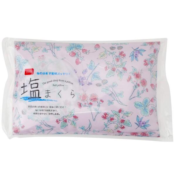 コージカンパニー 塩まくら ミニ シャンソンドゥフィー 24cm×17cm 日本製 花柄 ピンク 1...
